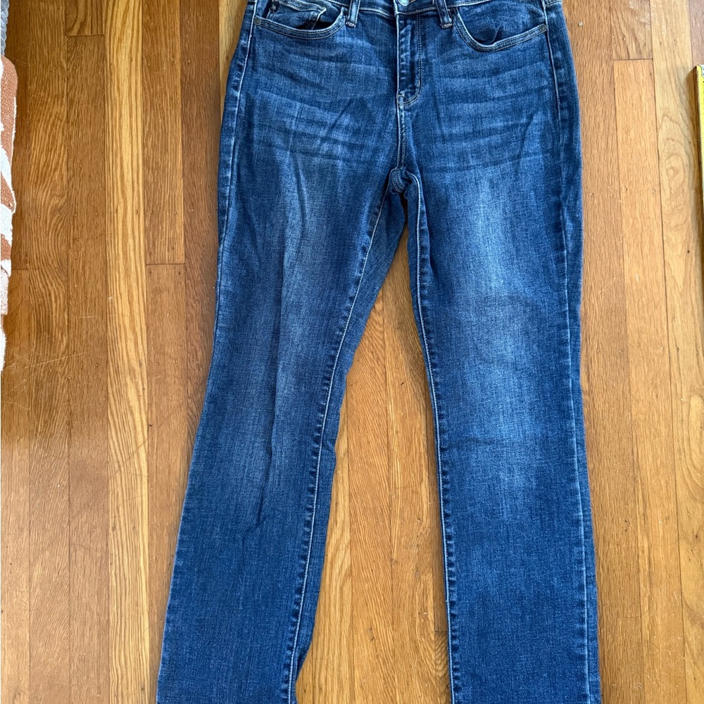 Judy Blue Dark Wash Straight Leg Jeans
